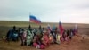 Могилы российских военных на кладбище Абдал-2 в Симферополе. Крым, 31 января 2023 года 