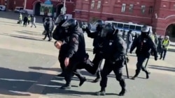 Peaceful Protesters Detained At Renewed Anti-War Rallies Across Russia Peaceful Protesters Detained At Renewed Anti-War Rallies Across Russia