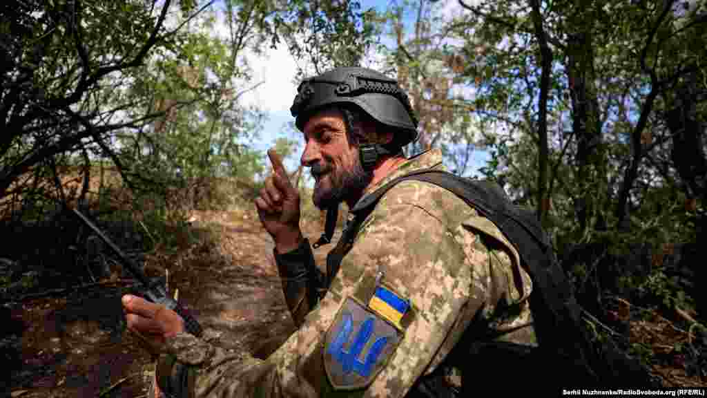 Парамедик із позивним «Художник» на передовій під Спірним. Донеччина, 8 серпня 2022 року