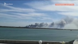 Новофедорівка: вибухи в районі військового аеродрому (відео) Новофедорівка: вибухи в районі військового аеродрому (відео)
