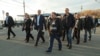 Экипаж задержанного Госпогранслужбой Украины керченского сейнера «Норд» возвращается на аннексированный полуостров, 1 ноября 2018 год