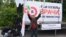 Николай Пылаев на митинге в 2019 году