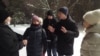 В центре снимка: Ирина Михалёва, Эдуард Садыков, Пётр Мартынов.