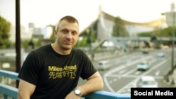 Метатель ядра крымчанин Алексей Сокирский