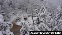 Ангарский перевал, Крым