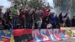 Россия метит аннексированную территорию (видео) Россия метит аннексированную территорию (видео)