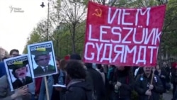 Акция "Остановим Москву!" в Будапеште Акция "Остановим Москву!" в Будапеште