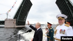 День Военно-морского флота в Санкт-Петербурге