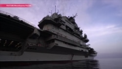 Авианосец «Адмирал Кузнецов» возвращается в Россию из Сирии (видео) Авианосец «Адмирал Кузнецов» возвращается в Россию из Сирии (видео)