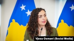 Presidentja e Kosovës, Vjosa Osmani. Fotografi nga arkivi.
