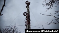 Телерадиовышка в Чаплинке, Херонская область