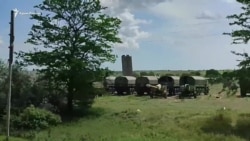 Перевалочная база российской военной техники возле Джанкоя (видео) Перевалочная база российской военной техники возле Джанкоя (видео)