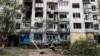 Последствия обстрела Бахмута. Июнь 2022 года