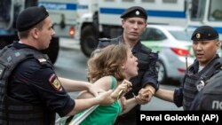 Задержания на акции протеста в Москве, 12 июня 2019 год