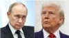 Președintele rus Vladimir Putin și președintele american Donald Trump (colaj foto).