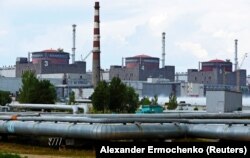 Запорожская АЭС, оккупированная войсками РФ в марте 2022 года