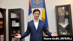 Посол Украины в Сербии Александр Александрович