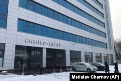 A business center in St. Petersburg that is believed to house workers from the Internet Research Agency, which is known as a pro-Putin trolling center. (file photo)