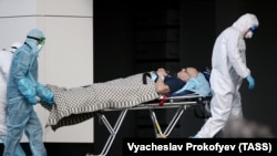 Госпитализация пациента с подозрением на коронавирус COVID-19 в Москве
