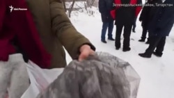 Черный снег в Зеленодольске Черный снег в Зеленодольске