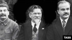 Сталин, Калинин и Молотов