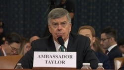 Top U.S. Envoy In Ukraine Testifies In Trump Impeachment Hearing Top U.S. Envoy In Ukraine Testifies In Trump Impeachment Hearing