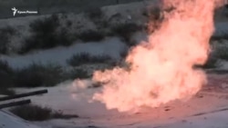 В Херсонской области сжигают излишки газа (видео) В Херсонской области сжигают излишки газа (видео)