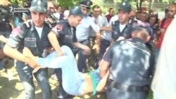 Some Hostages Released; Armenian Police Pounce On Supporters Some Hostages Released; Armenian Police Pounce On Supporters