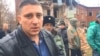 Здесь и далее: Сергей Толстых на подавлении протеста в Дербышках, 27 октября. Скриншоты с видеозаписи.