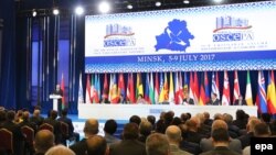 Сессия Парламентской ассамблеи ОБСЕ в Минске, Беларусь, 5 июля 2017 год