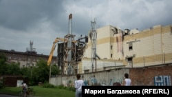 Снос торгового центра "Зимняя вишня" в Кемерове