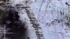Погибшие в Курской области российские и северокорейские военные. Фото с дрона. Декабрь 2024 года