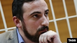 Дмитрий Цорионов в Тверском суде Москвы, 22 сентября 2015 г.