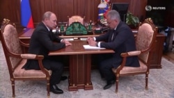 Встреча В.Путина и С.Шойгу Встреча В.Путина и С.Шойгу