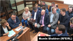Одно из заседаний суда по делу "Нового величия",
май 2019