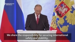 Putin Says Russia Ready To Work With U.S. On Global Problems Putin Says Russia Ready To Work With U.S. On Global Problems
