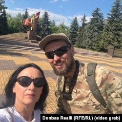 Dušakov i njegova supruga.