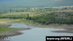 Верховье Белогорского водохранилища, май 2018 года
