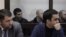 Фігуранти «справи Хізб ут-Тахрір». Зліва направо: Рефат Алімов, Арсен Джеппаров, Вадим Сірук, Крим, Сімферополь, 4 грудня 2017 року