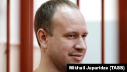 Андрей Левченко во время заседания суда в Москве, 29 сентября 2020 года