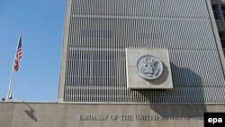 Здание посольства США в Тель-Авиве