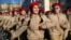 Шествие участников патриотического движения "Юнармия"