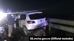 ДТП на 103 километре трассы «Таврида», Крым, Украина. 12 октября 2019 года