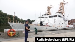 Катера «Айленд» для украинских ВМС, порт Балтимор, США