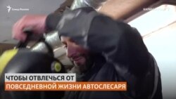 Из ненужных запчастей калининградский автомеханик создаёт скульптуры Из ненужных запчастей калининградский автомеханик создаёт скульптуры