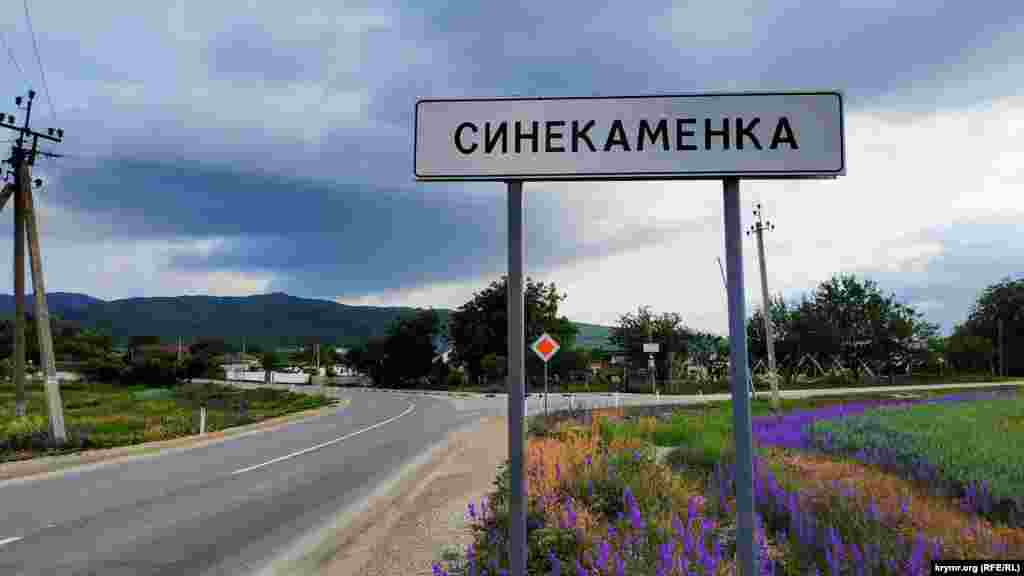 До 1948 года село Синекаменка носило крымскотатарский топоним Кокташ. Жили здесь в большинстве своем мусульмане – крымские татары, которых которых насильственно депортировали в мае 1944 года. Позже советская власть переименовала село