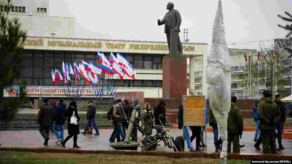 Ленин в минометном «прицеле»