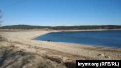 Симферопольское водохранилище, 5 февраля 2020 год