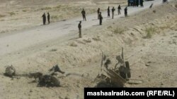 چاودنه د پولیس پر ګاډي شوې