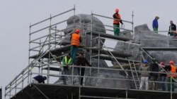 В Праге в рамках съемок фильма восстановили часть памятника Сталину В Праге в рамках съемок фильма восстановили часть памятника Сталину